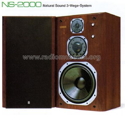 NS-2000; Yamaha Co.; (ID = 1007117) Speaker-P