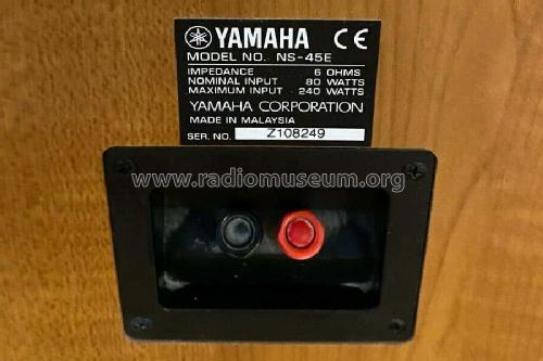 NS-45E; Yamaha Co.; (ID = 2594836) Speaker-P