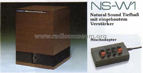 NS-W1; Yamaha Co.; (ID = 1000276) Speaker-P