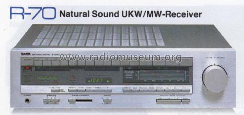 R-70; Yamaha Co.; (ID = 1006466) Radio