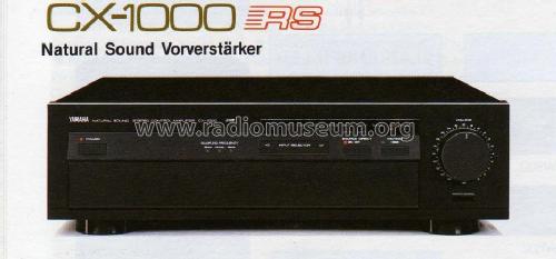 Stereo Control Amplifier CX-2000; Yamaha Co.; (ID = 961467) Ampl/Mixer