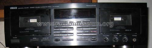 Natural Sound Stereo Double Cassette Deck KX-W592; Yamaha Co.; (ID = 472582) R-Player