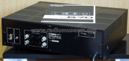 Stereo Power Amplifier B-70; Yamaha Co.; (ID = 2594783) Ampl/Mixer