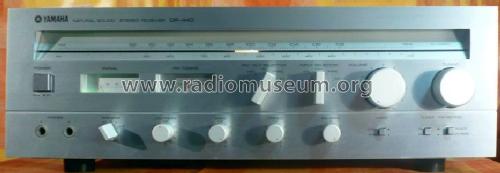 Natural Sound Stereo Receiver CR-440; Yamaha Co.; (ID = 1201608) Radio