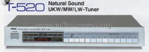 T-520; Yamaha Co.; (ID = 1012283) Radio