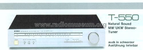 T-550; Yamaha Co.; (ID = 662052) Radio