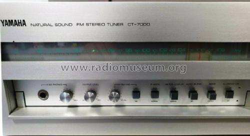 Natural Sound FM Stereo Tuner CT-7000; Yamaha Co.; (ID = 2594599) Radio