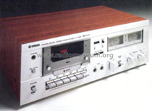 Natural Sound Stereo Cassette Deck TC-520; Yamaha Co.; (ID = 662312) R-Player