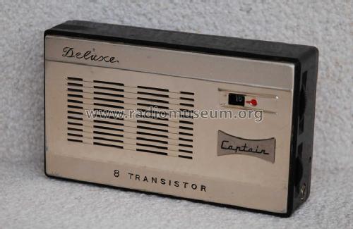 Captain Deluxe 8 Transistor YT-781 ; Yashima Electric (ID = 1272218) Radio