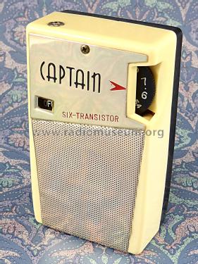 Captain Six-Transistor YT-161; Yashima Electric (ID = 2244932) Radio