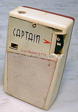 Captain Six-Transistor YT-161; Yashima Electric (ID = 1370570) Radio