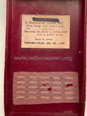 Juliette High Fidelity 6 Transistor YT-161; Yashima Electric (ID = 2497959) Radio