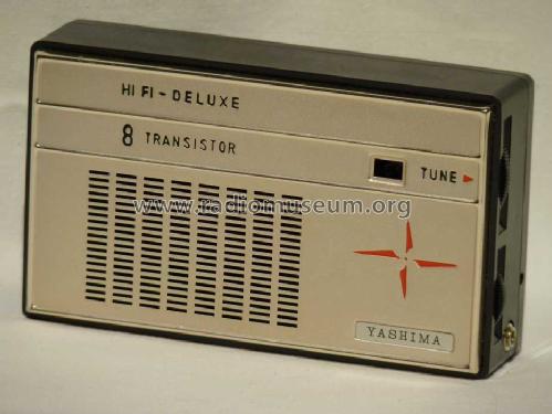 Hi Fi Deluxe 8 Transistor YT-138 ; Yashima Electric (ID = 1368346) Radio