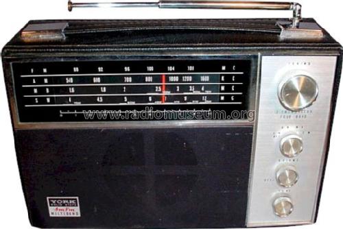 AM-FM Multiband BE-124; York Radio Corp.; (ID = 402211) Radio