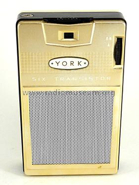Six Transistor TR-62; York New York (ID = 2260785) Radio