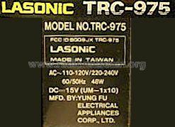 Lasonic Jumbo TRC-975; Yung Fu Electrical (ID = 641105) Radio