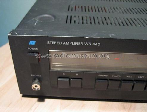 ITC Stereo Amplifier WS 440; Unitra ZRK, Zaklady (ID = 1106408) Ampl/Mixer