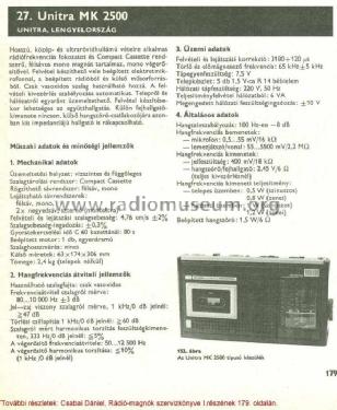 Grundig MK2500; Unitra ZRK, Zaklady (ID = 380488) Radio