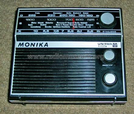 Monika MOT722-2; Unitra-Rzeszów, (ID = 366119) Radio