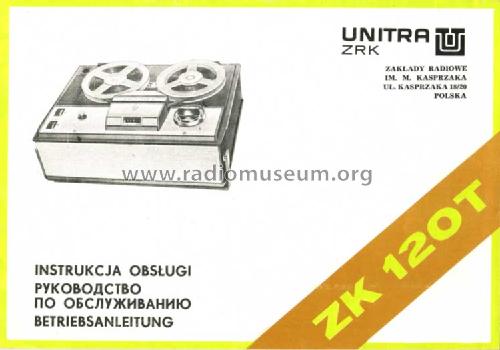 ZK120T; Unitra ZRK, Zaklady (ID = 642349) Reg-Riprod