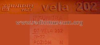 Vela 202; Unitra WZT, (ID = 620842) Fernseh-E