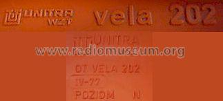 Vela 202; Unitra WZT, (ID = 620842) Television