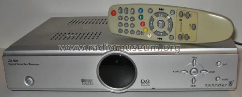 Digital Satelliten Receiver ZX 900; Zehnder GmbH; (ID = 2784128) DIG/SAT