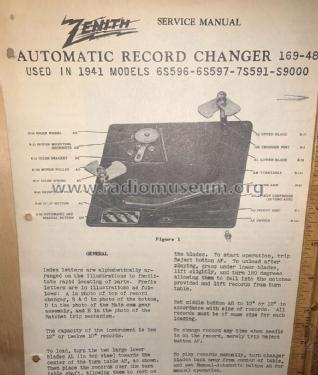 169-48; Zenith Radio Corp.; (ID = 3069688) Enrég.-R