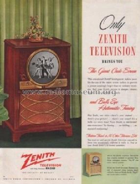 28T962R The Warwick Ch= 28F20; Zenith Radio Corp.; (ID = 1735623) Television