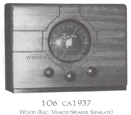 4B-106 Ch= 5406; Zenith Radio Corp.; (ID = 1507286) Radio
