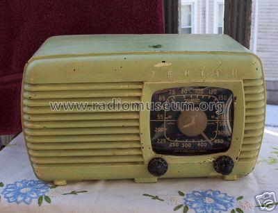 5D610W Ch= 5B01 early; Zenith Radio Corp.; (ID = 124938) Radio