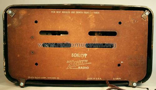 5D810 The Pacemaker Ch= 5E02; Zenith Radio Corp.; (ID = 419317) Radio