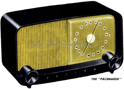 5D810 The Pacemaker Ch= 5E02; Zenith Radio Corp.; (ID = 1675611) Radio