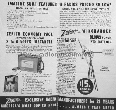 5F134 Ch= 5518; Zenith Radio Corp.; (ID = 1617219) Radio