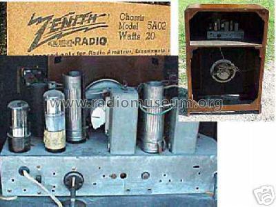 5G572 5-G-572 Ch=5A02; Zenith Radio Corp.; (ID = 123508) Radio