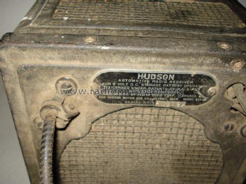 650HD Hudson Terraplane 660-HD Ch= 2057; Zenith Radio Corp.; (ID = 2154886) Car Radio