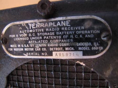 660TD Ch= 2057; Zenith Radio Corp.; (ID = 732430) Car Radio