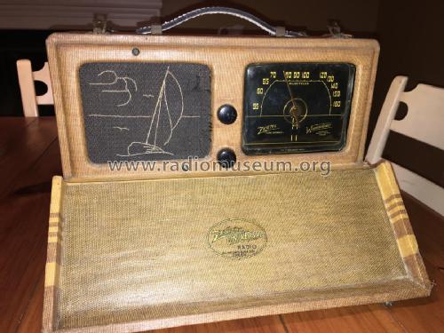 6G601M Universal Portable Radio Ch= 6B03; Zenith Radio Corp.; (ID = 2451821) Radio