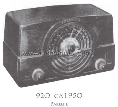 7H920 Ch= 7F01; Zenith Radio Corp.; (ID = 1502899) Radio