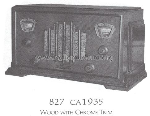 827 Ch= 5701; Zenith Radio Corp.; (ID = 1502880) Radio