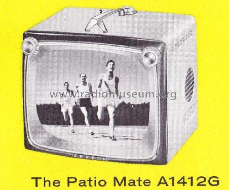 A1412G Ch= 15A26; Zenith Radio Corp.; (ID = 1737766) Télévision