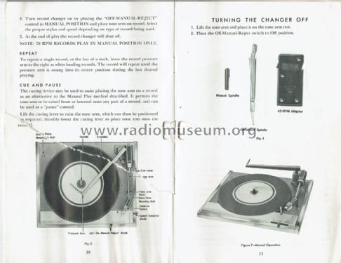 A966 Stereo Phonograph with Tuner Ch= 29AT24; Zenith Radio Corp.; (ID = 2250991) Radio