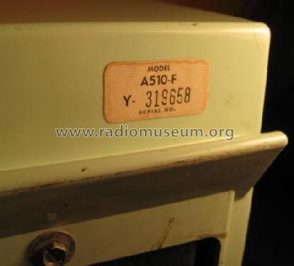 A-510-F Ch= 5-A-10 ; Zenith Radio Corp.; (ID = 869884) Radio