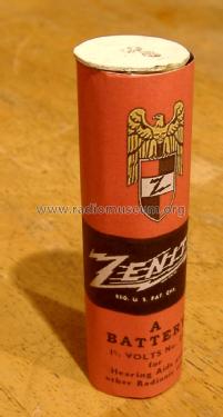 A battery Z1; Zenith Radio Corp.; (ID = 1407956) Fuente-Al