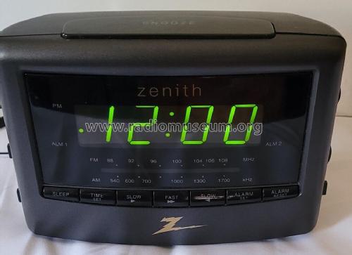 AM/FM Dual Alarm Clock Radio Z124B; Zenith Radio Corp.; (ID = 2850984) Radio