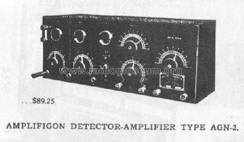 Z-Nith Amplifigon AGN-2; Zenith Radio Corp.; (ID = 1152903) mod-pre26
