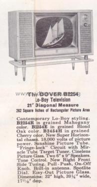 B2254E Ch= 17B20; Zenith Radio Corp.; (ID = 1939459) Television