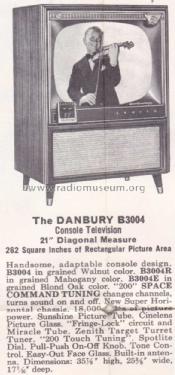 B3004E Ch= 17B21Q; Zenith Radio Corp.; (ID = 1940192) Television