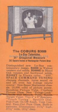 B3009 Ch= 17B20Q; Zenith Radio Corp.; (ID = 1940199) Television