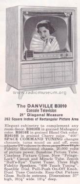 B3010E Ch= 19B20Q; Zenith Radio Corp.; (ID = 1940202) Televisión